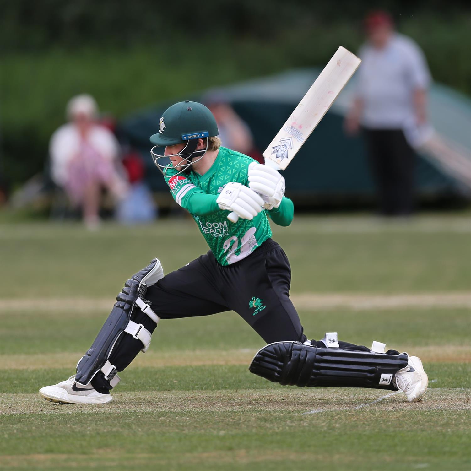 Teddy Fleming hit 66 from just 38 balls for Buckinghamshire against Bedfordshire, NCCA T20 Group 3 match, held at Leighton Buzzard Town Cricket Club, Bell Close on 31/05/2026 .