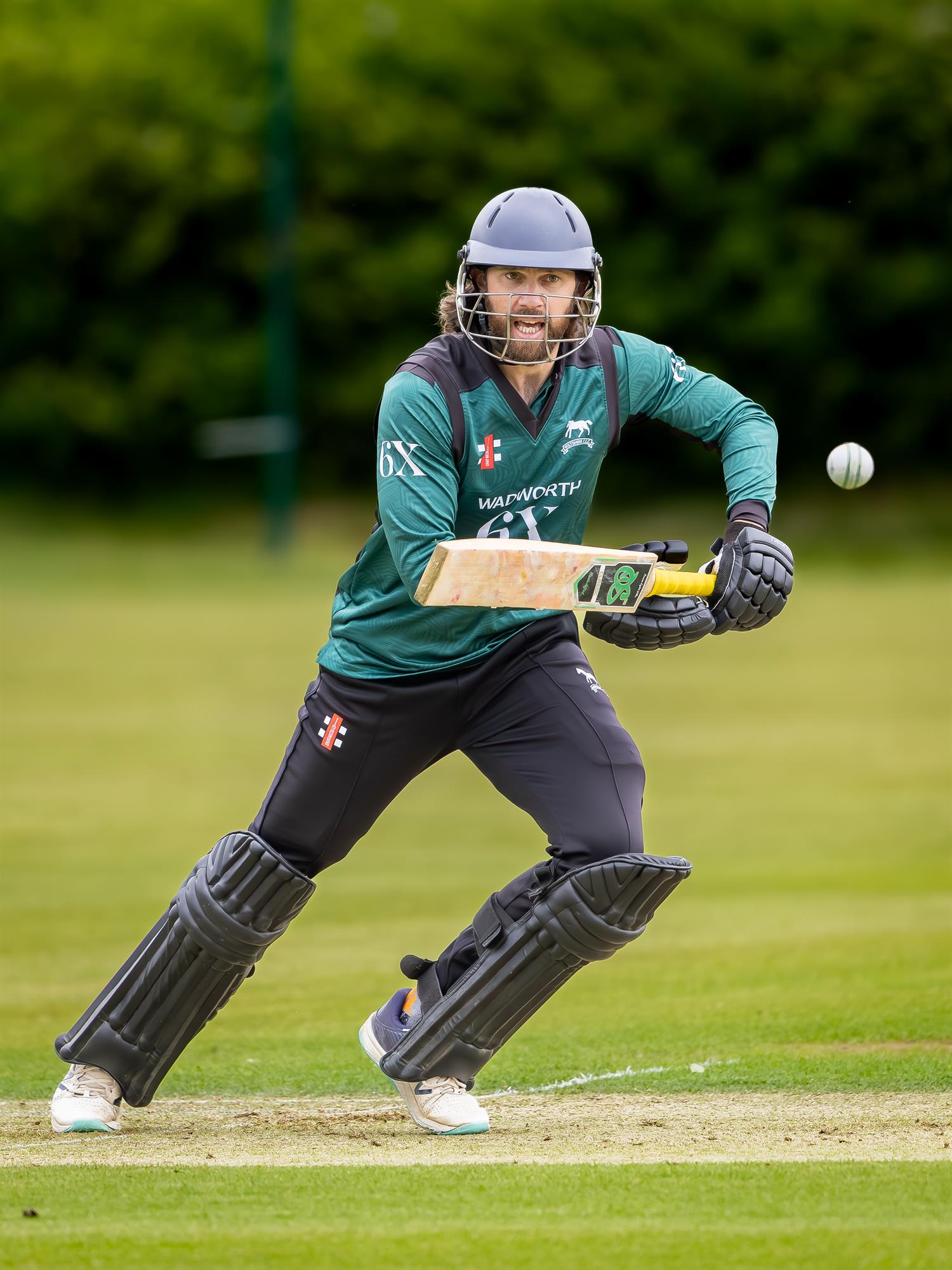 Ed Young was 116no at the end of Wiltshire's innings in the NCCA NV Play Trophy Quarter Final against Oxfordshire at Warminster Cricket Club on June 7th, 2026. 