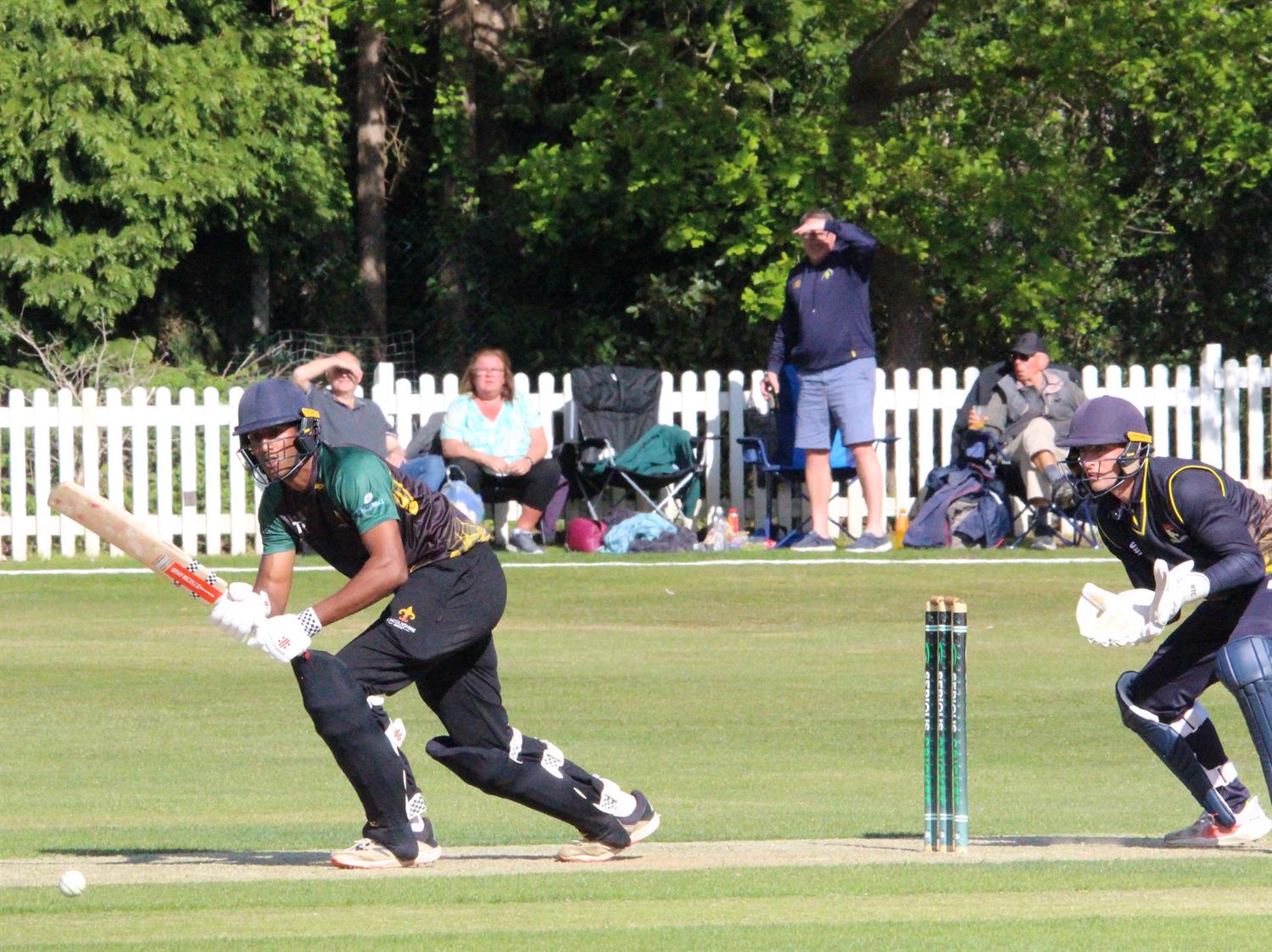 Lincolnshire v Norfolk, NCCA Trophy Group 2 match, held at Woodhall Spa on 10/05/2026 .
Pranav Pothula 53 not out for Lincolnshire C.C.C.