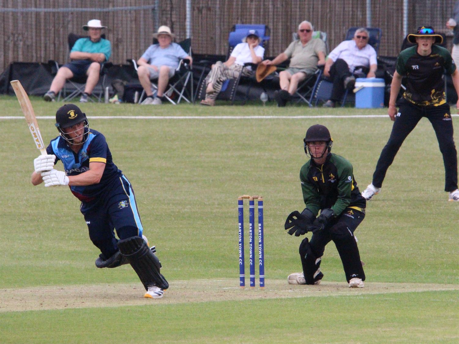 Lincolnshire v Cambridgeshire, NCCA T20 Group 2 match, held at Barton Town CC on 21/06/2026 .
Lincolnshire's loyal supporters watch the action.