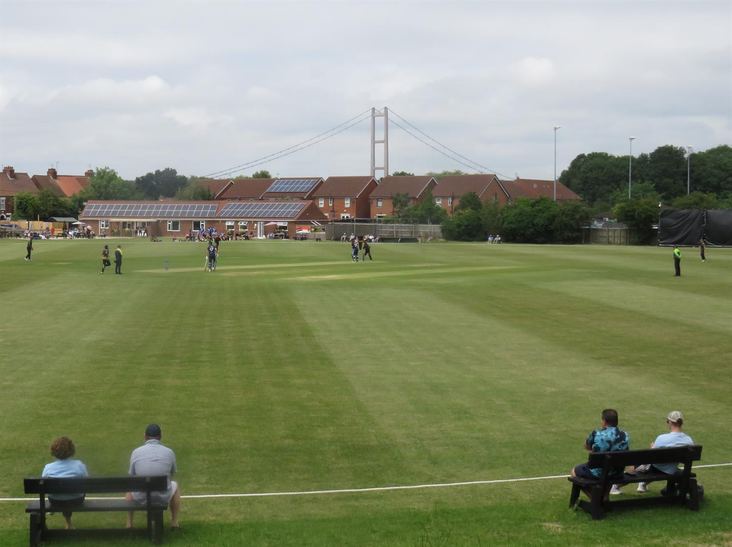 Lincolnshire v Cambridgeshire, NCCA T20 Group 2 match, held at Barton Town CC on 21/06/2026 .
The scenic Barton upon Humber cricket ground, a credit to it's dedicated Members.