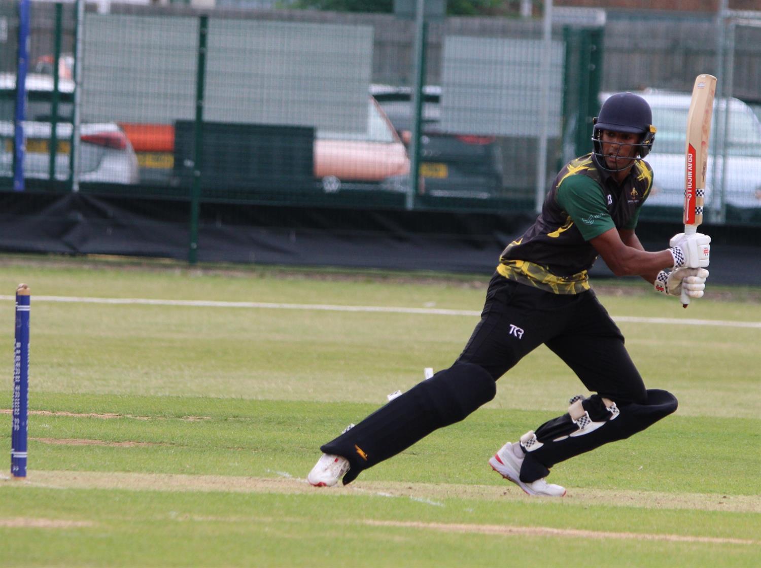Lincolnshire v Cambridgeshire, NCCA T20 Group 2 match, held at Barton Town CC on 21/06/2026 .
Pranav Pothula of Lincolnshire C.C.C. hit a fine 61 runs from 40 deliveries.