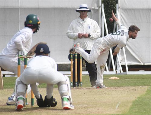 Staffordshire v Lincolnshire, NCCA Cluberly Eastern Div 1 match, held at Checkley on 27/07/2025 .