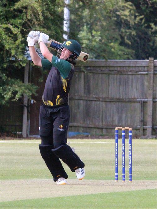 Lincolnshire v Cambridgeshire, NCCA T20 Group 2 match, held at Barton Town CC on 21/06/2026 .
Joe Pocklington once again anchored the Lincolnshire innings with 72 runs from 48 balls,